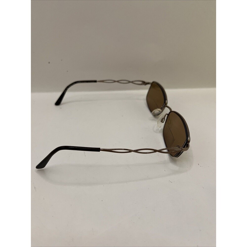 Charmant Ch2904 Br Titanium Rectangular Womens Ey… - image 4